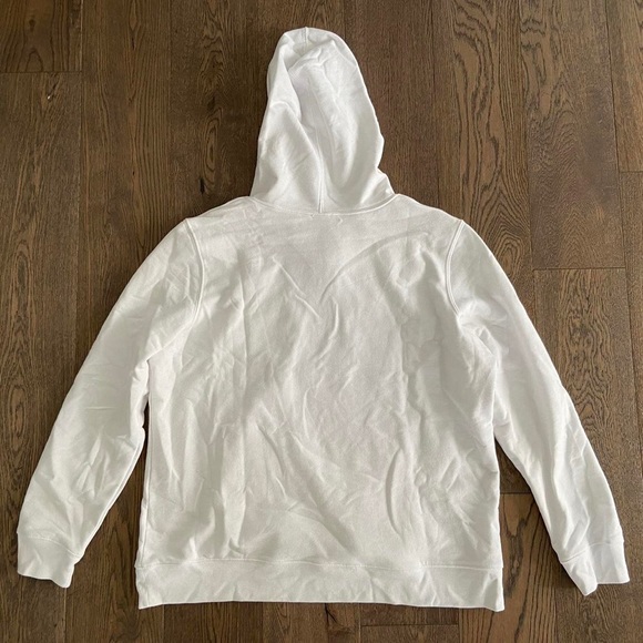 Gap Embroidery American Flag Hoodie in White - Picture 2 of 5